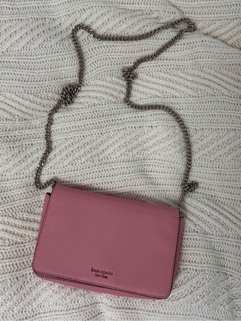 kate spade Leather Crossbody Wallet on Chain bag